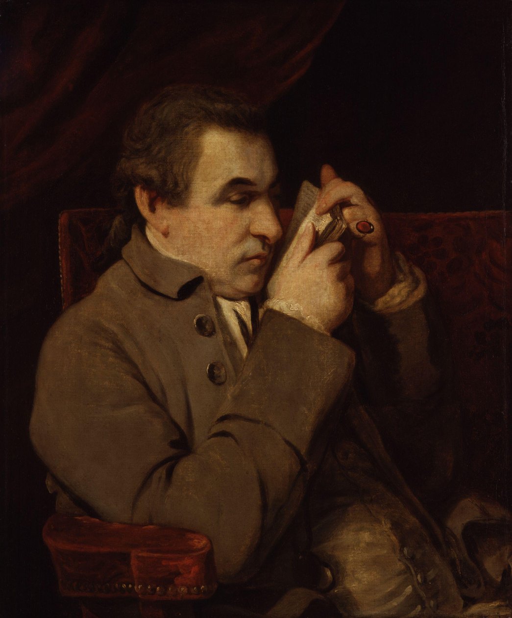 Giuseppe Baretti (kopie podle originálu z roku 1773) od after Joshua Reynolds