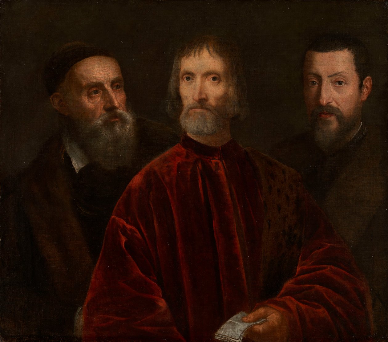 Tizian a jeho přátelé od after Titian
