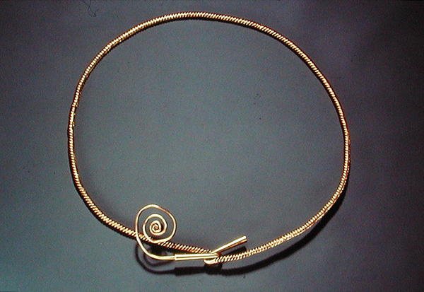 Torc, z Tara, County Meath, střední doba bronzová od Age Bronze