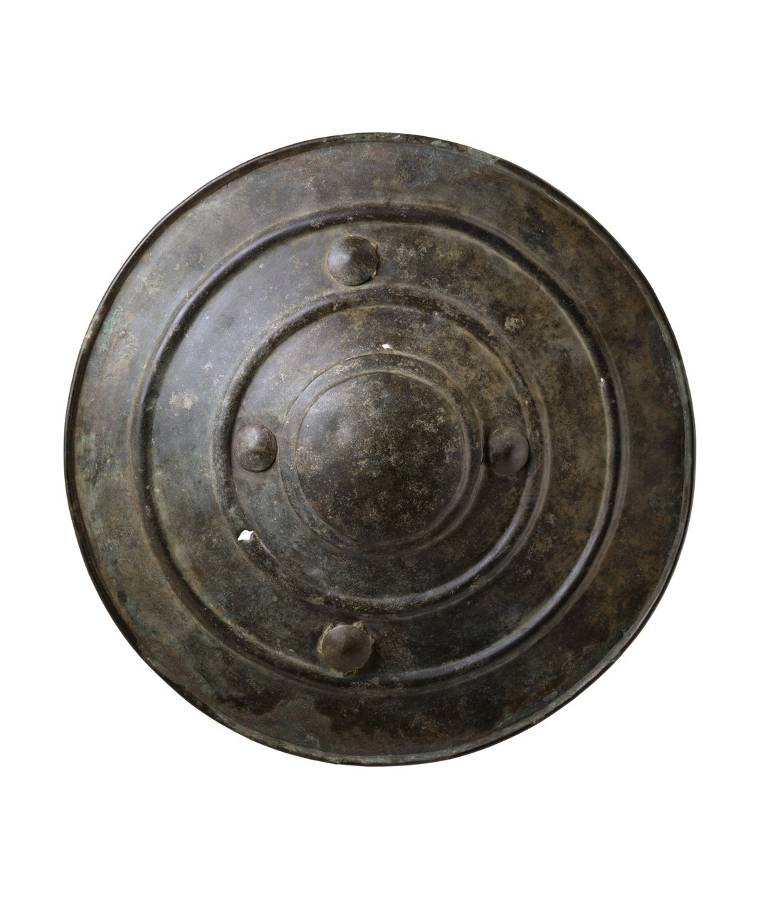 Wittenhamský štít z Long Wittenhamu, Oxfordshire, pozdní doba bronzová, cca 1200 př. n. l. (bronz) od Age Bronze
