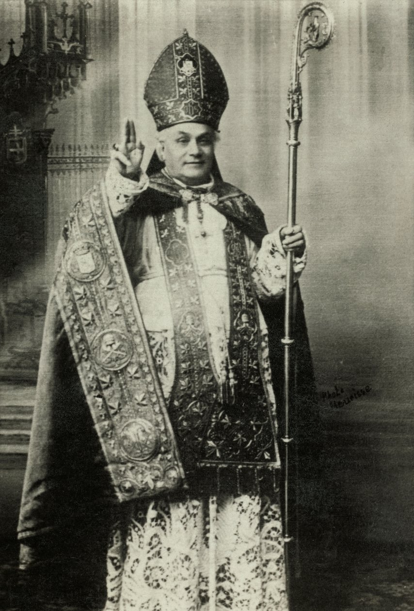 Portrét kardinála Louise Lucona (foto) od Agence Meurisse