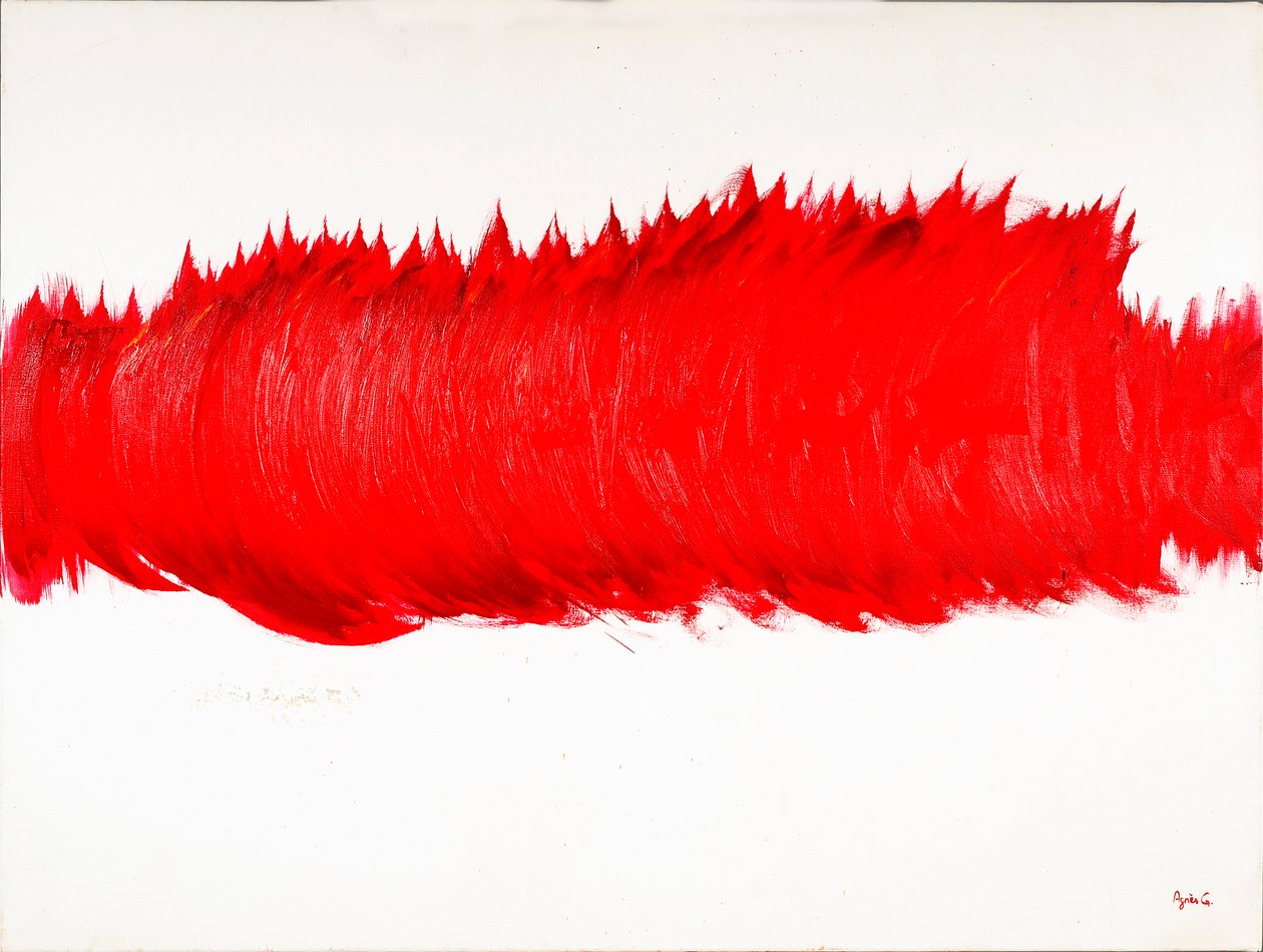 Twister, 2014 (olej na plátně) od Agnes Girardon