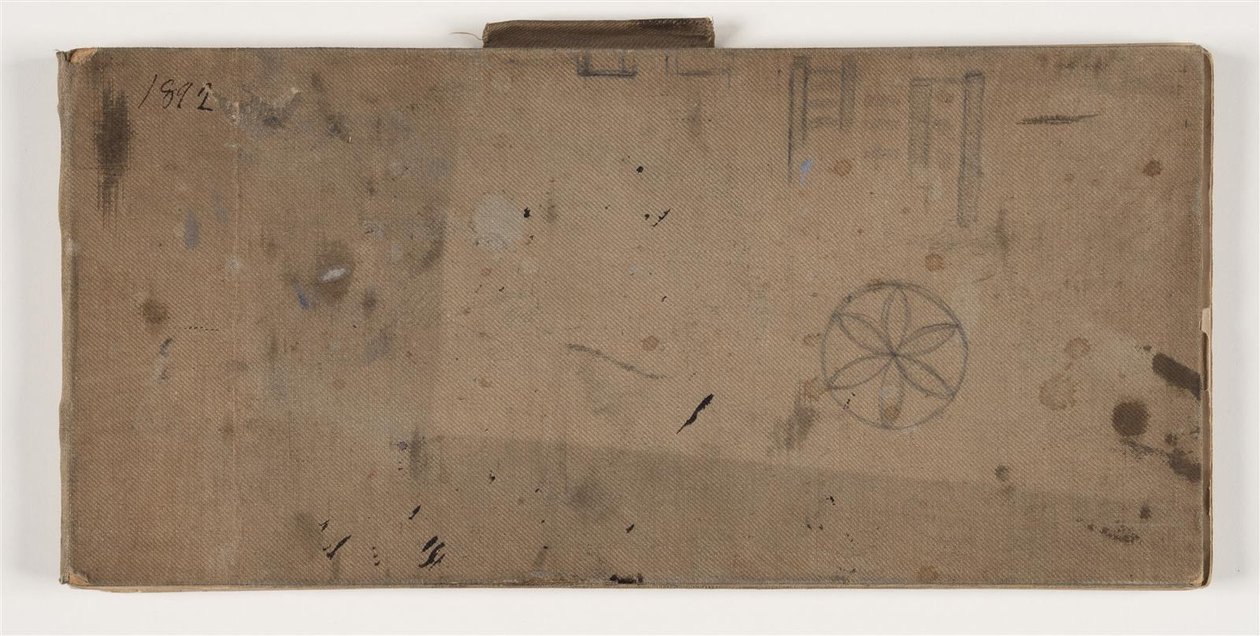 Skicář. 1892 od Agnes Slott Møller