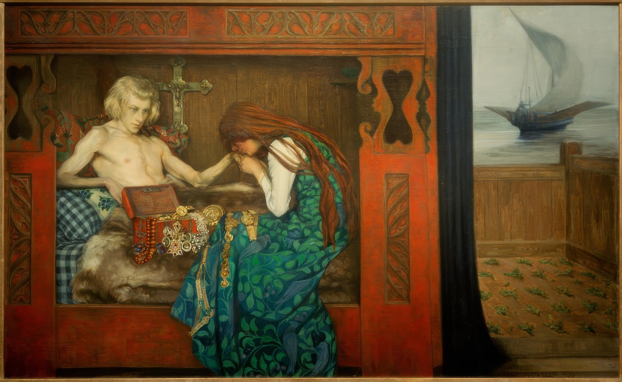 Umírající snoubenec od Agnes Slott Möller