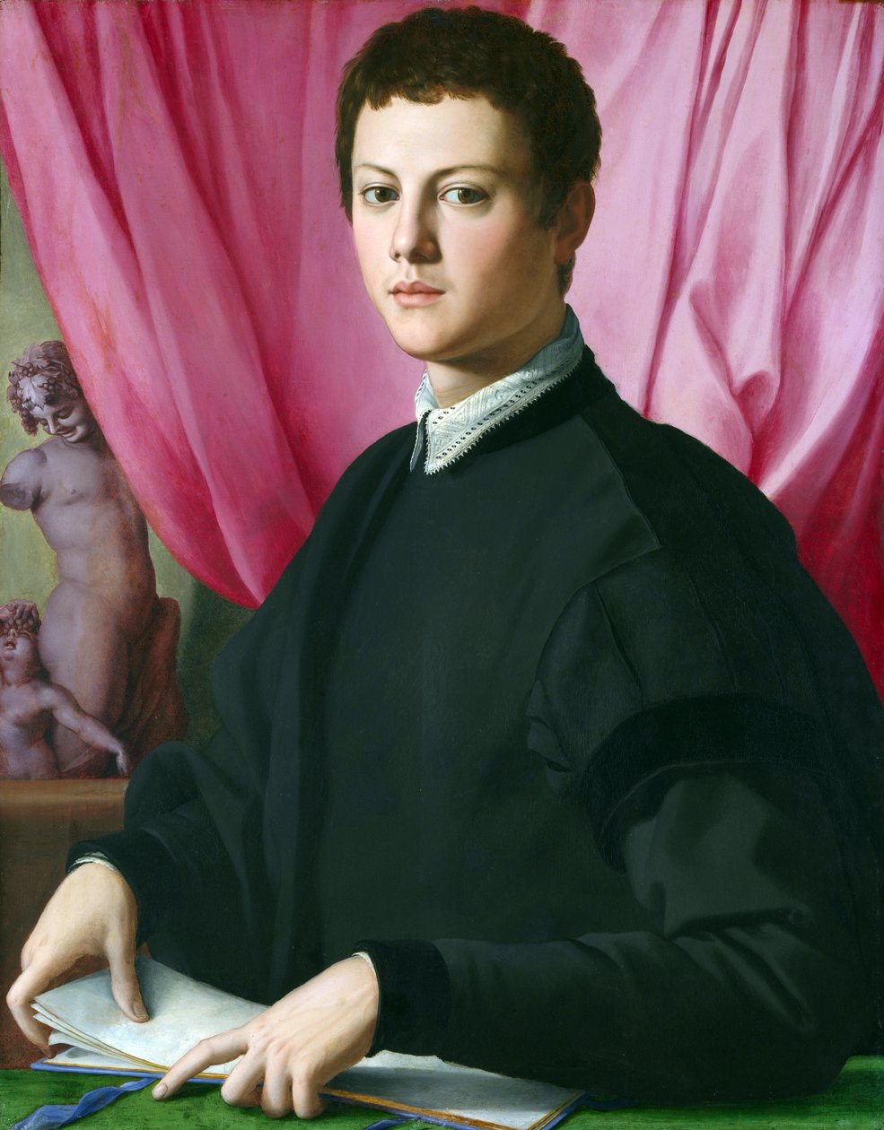 Portrét mladého muže od Agnolo Bronzino