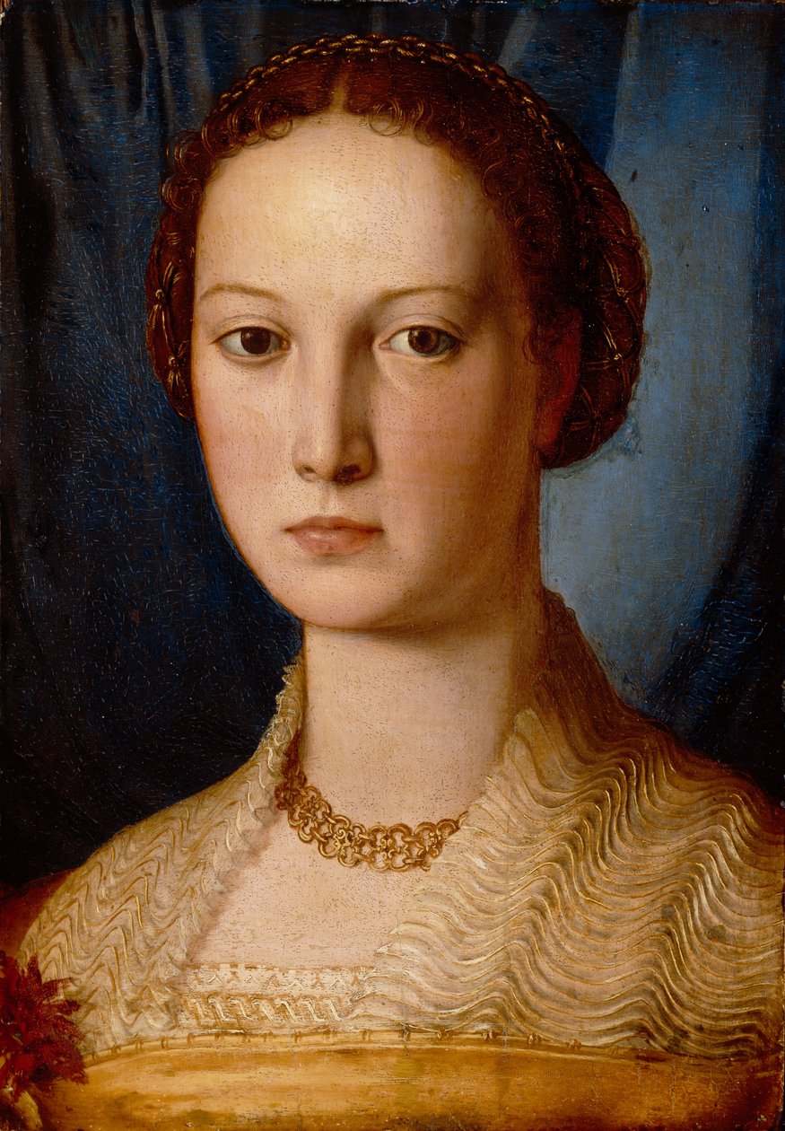 Costanza da Sommaia, kolem roku 1540 od Agnolo Bronzino