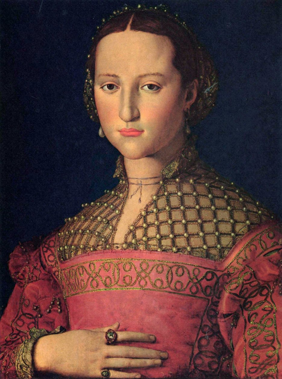 Portrét Eleonory z Toleda 1522–1562, manželky velkovévody Cosima I. de
