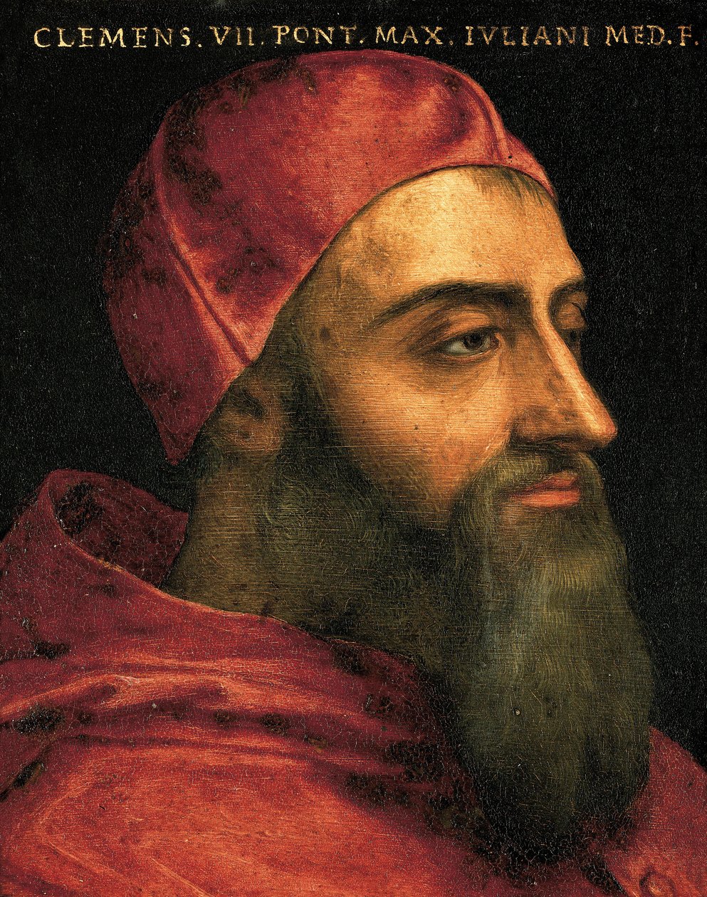 Portrét papeže Klementa VII od Agnolo Bronzino