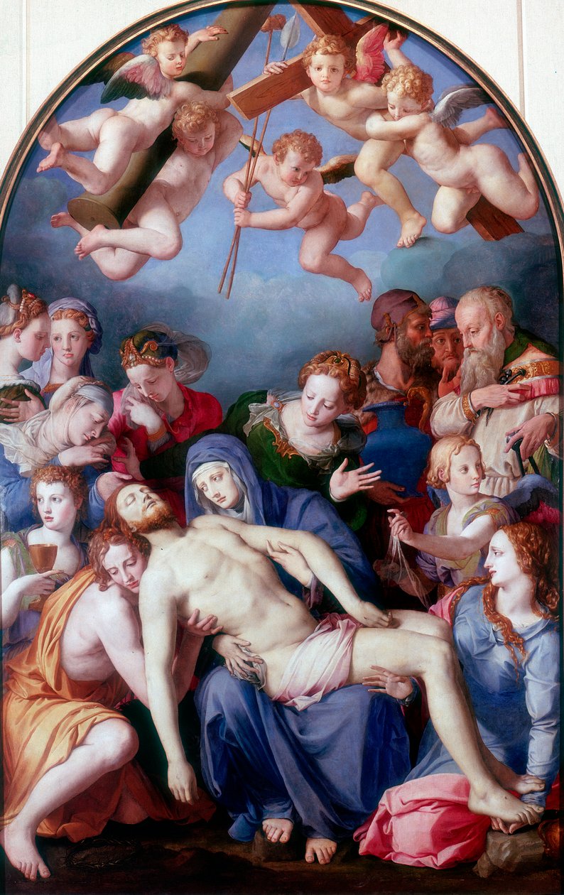 Složení z kříže, 1443-1445 od Agnolo Bronzino