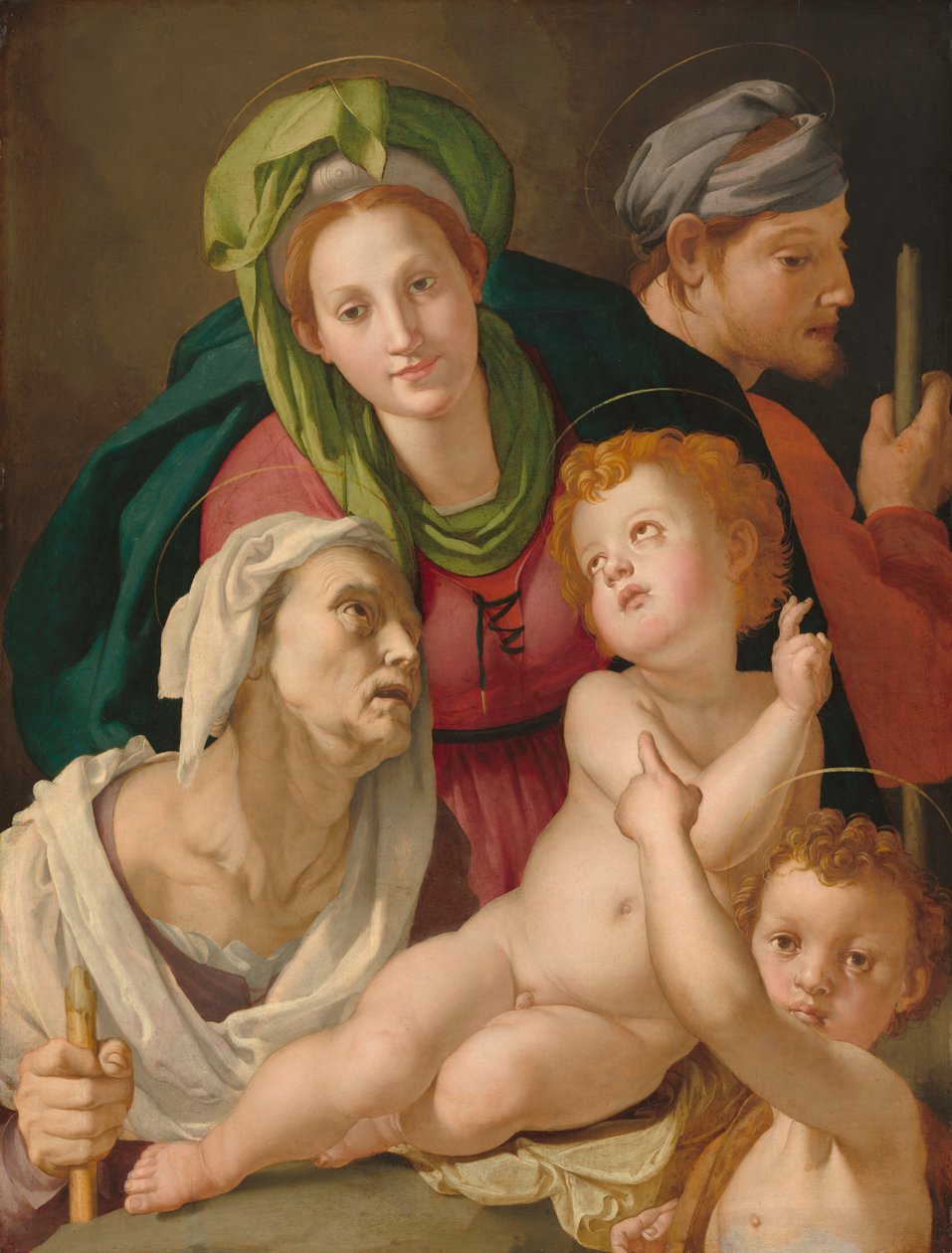 Svatá rodina od Agnolo Bronzino
