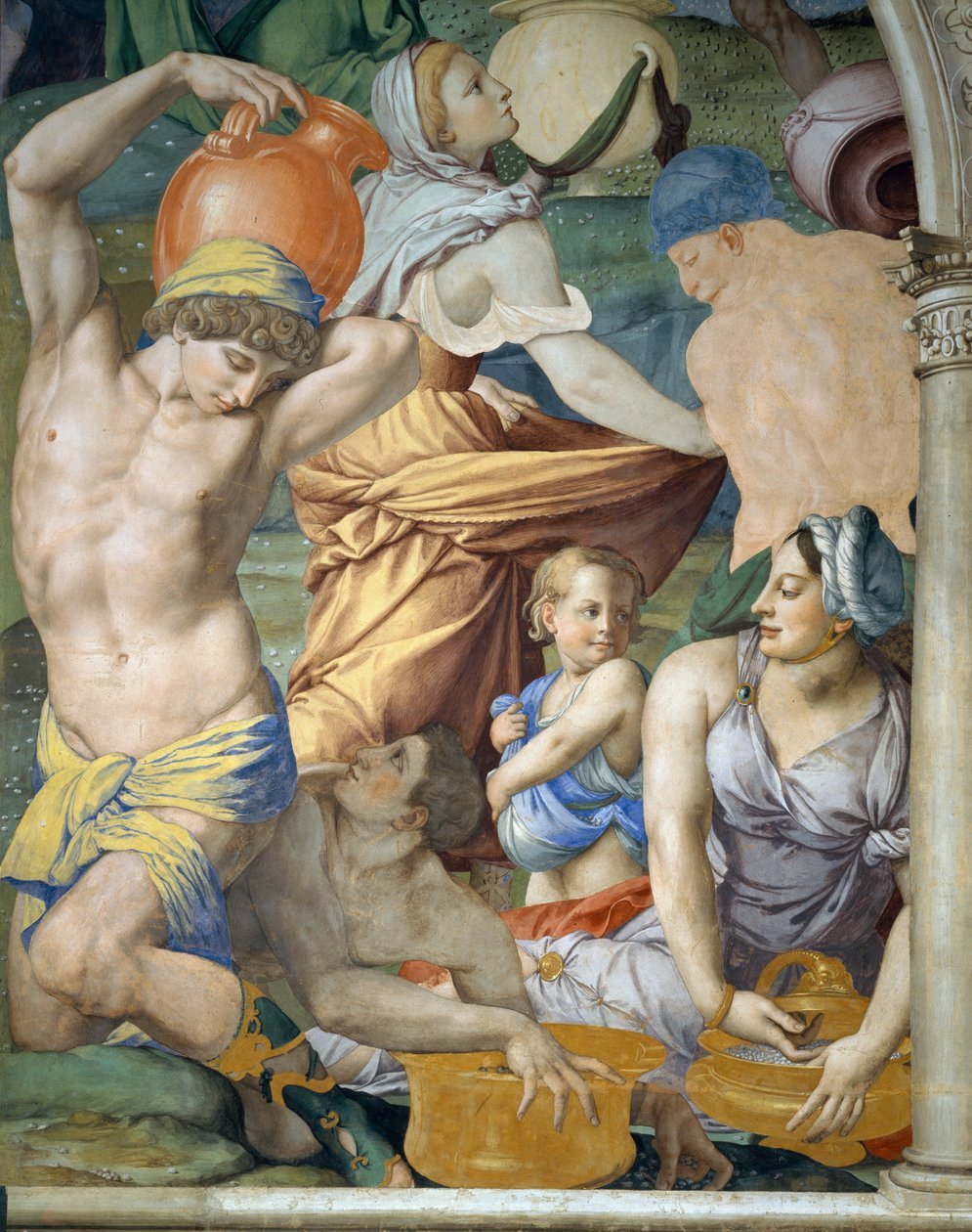 Pád Manny od Agnolo Bronzino