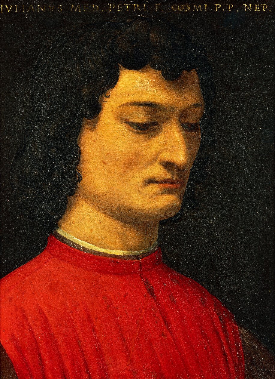 Portrét Giuliana de Medici, od Agnola Bronzina, malba od Agnolo Bronzino