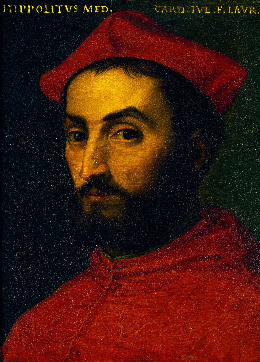 Portrét Ippolita de Medici (Urbino od Agnolo Bronzino