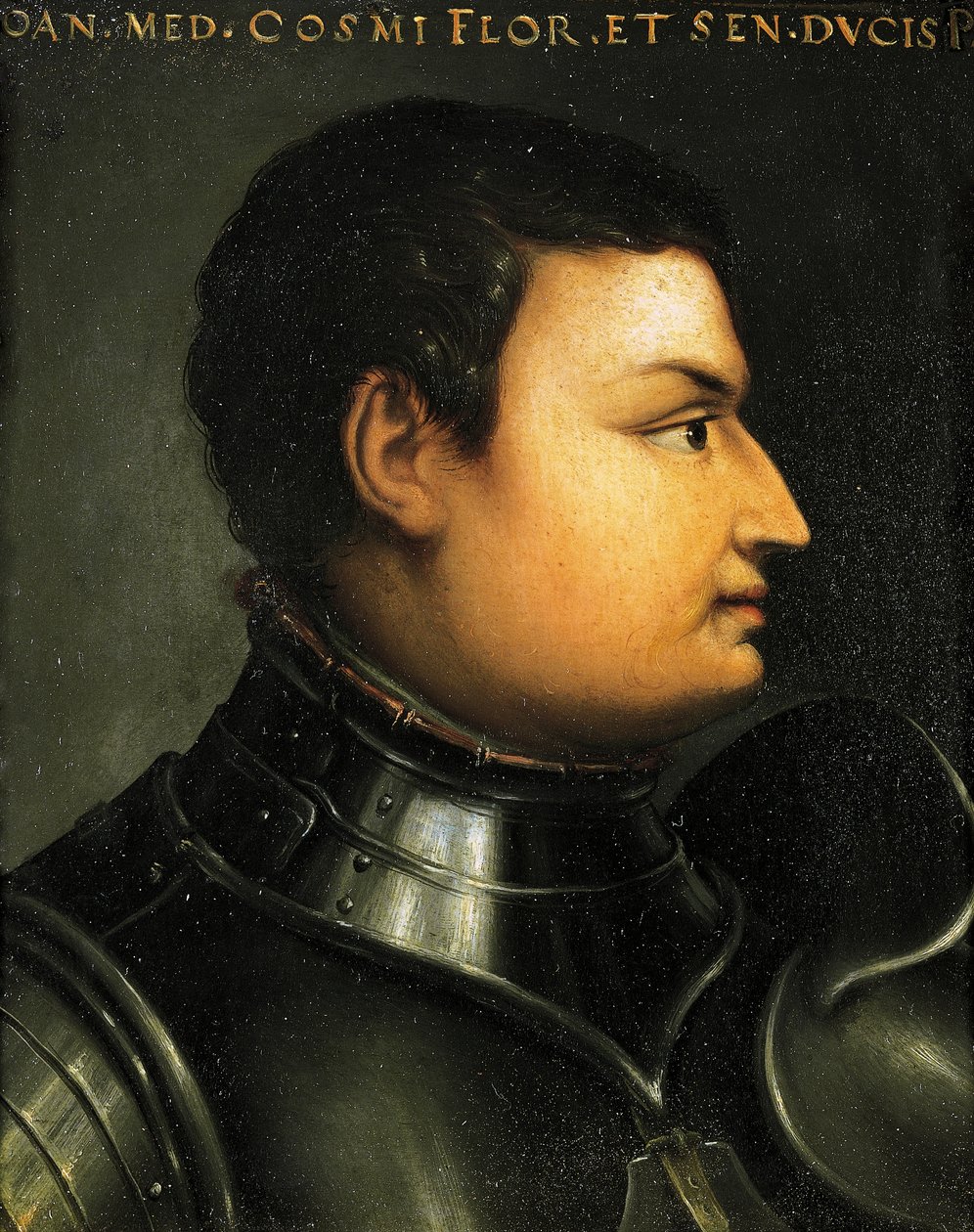 Portrét Lodovica de Medici také známý jako Giovanni dalle Bande Nere (Forli od Agnolo Bronzino