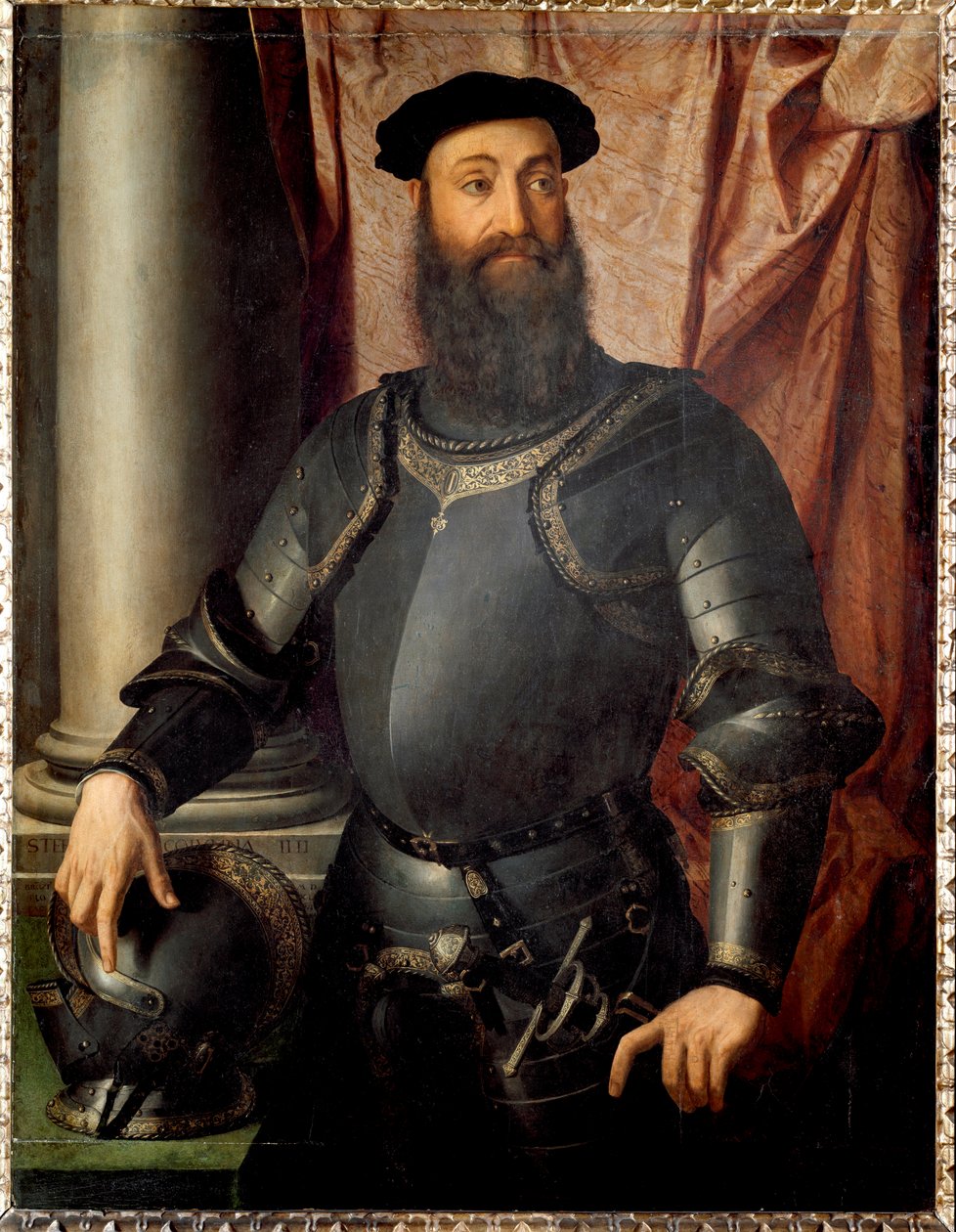 Portrét Condottiere Stefano Colonna od Agnolo Bronzino