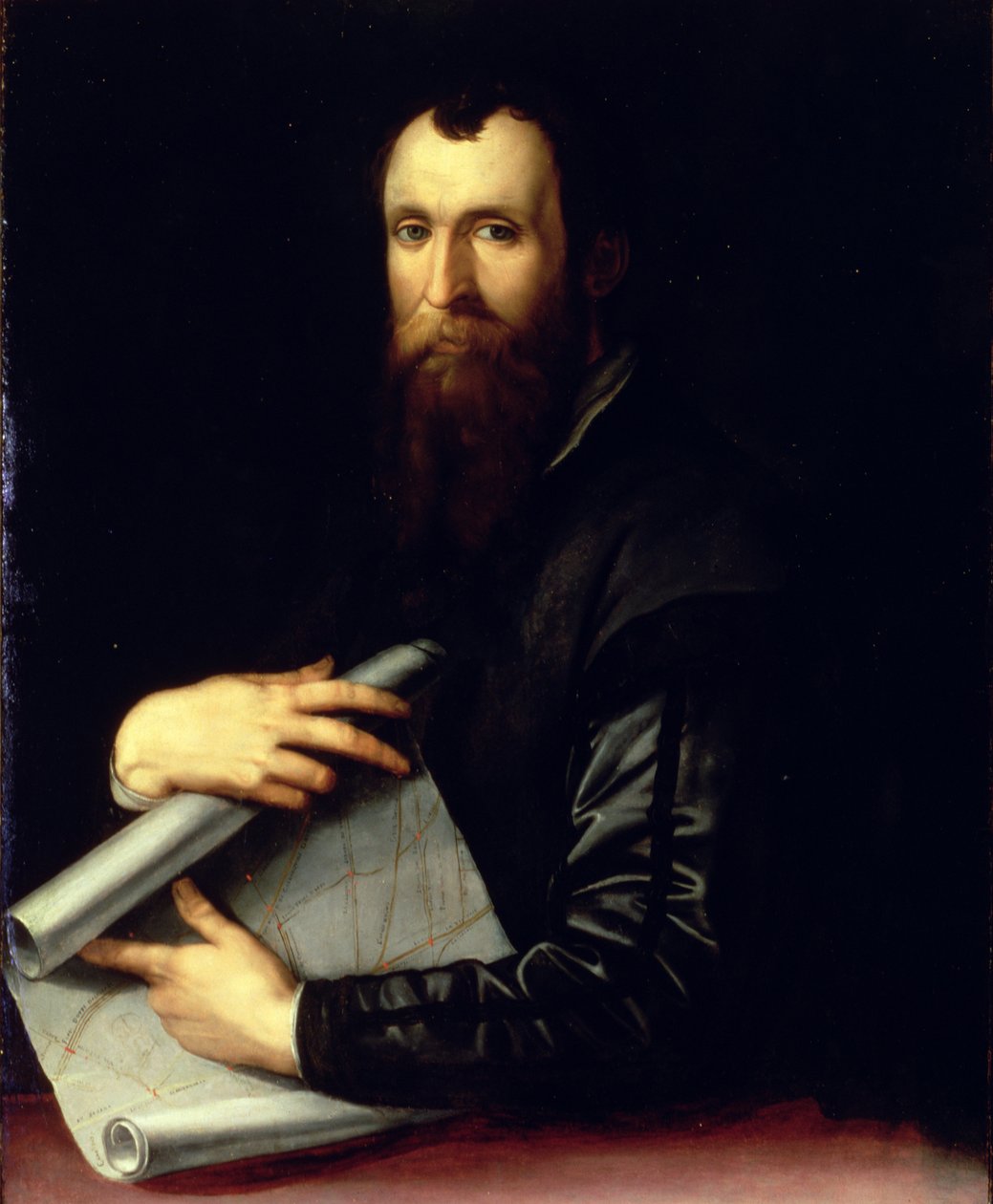 Portrét inženýra Lucy Martiniho od Agnolo Bronzino