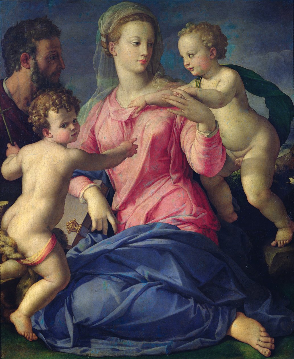 Svatá rodina od Agnolo Bronzino