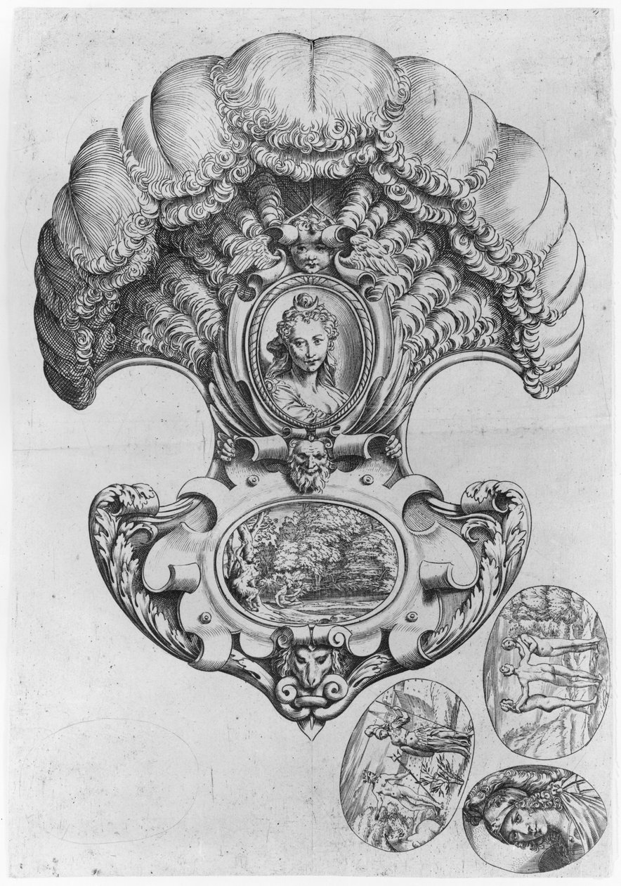 Fanoušek od Agostino Carracci