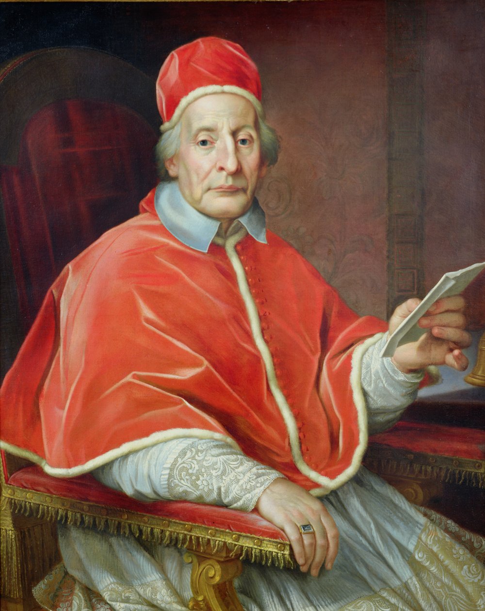 Portrét papeže Klementa XII od Agostino Masucci