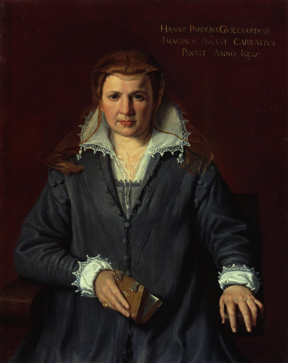 Anna Parolini Guicciardiniová od Agostino Carracci