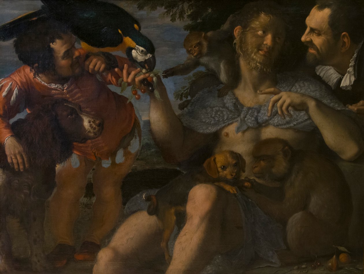 Arrigo Peloso, Pietro Matto a Amon Nano, c. 1598. od Agostino Carracci