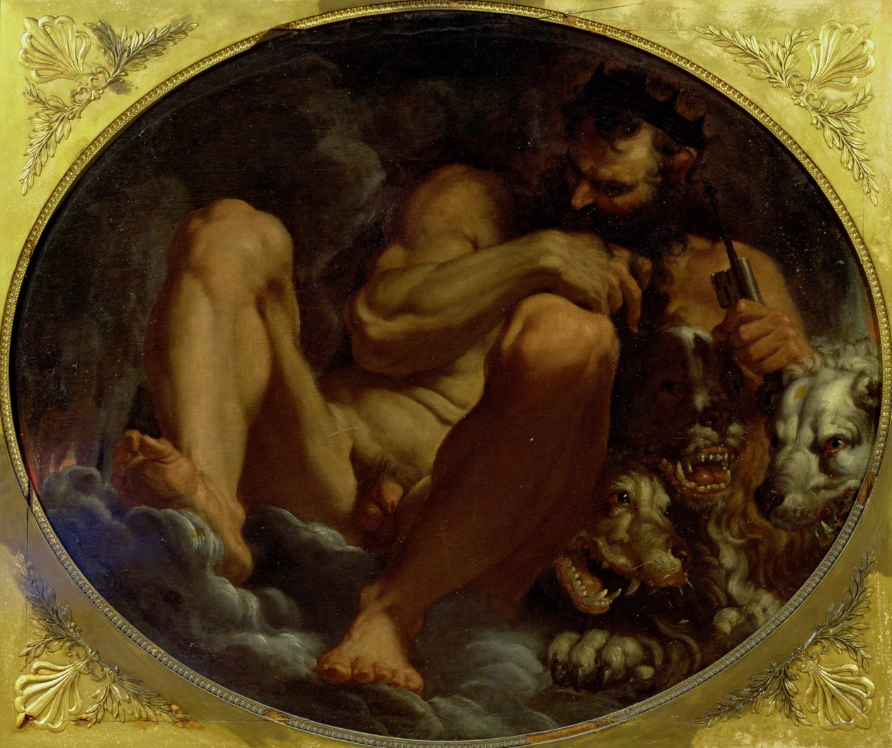 Pluto od Agostino Carracci