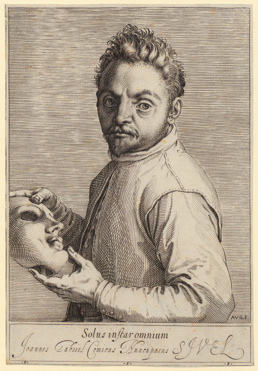 Portrét Giovanniho Gabrielliho, zvaného „Il Sivello“ od Agostino Carracci
