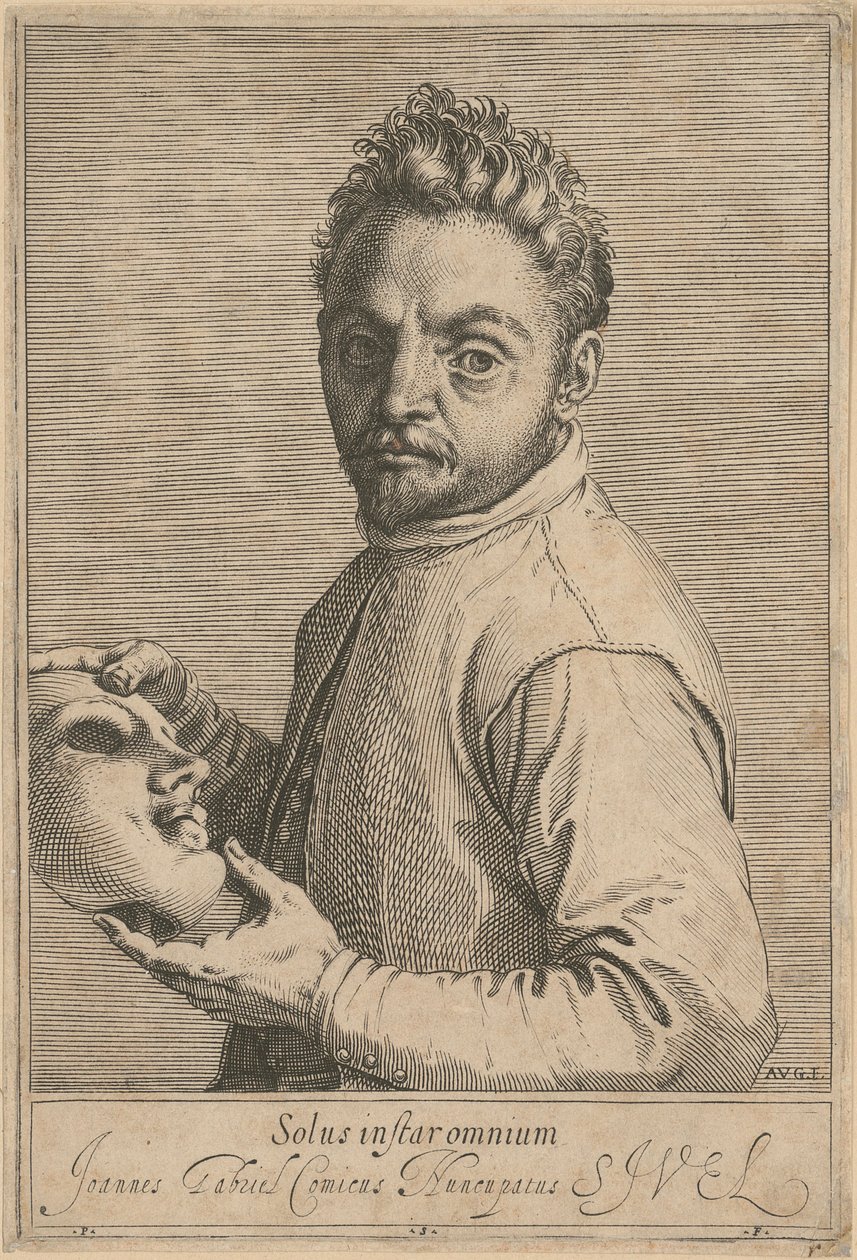 Portrét Giovanniho Gabrielliho, zvaného „Il Sivello“ od Agostino Carracci