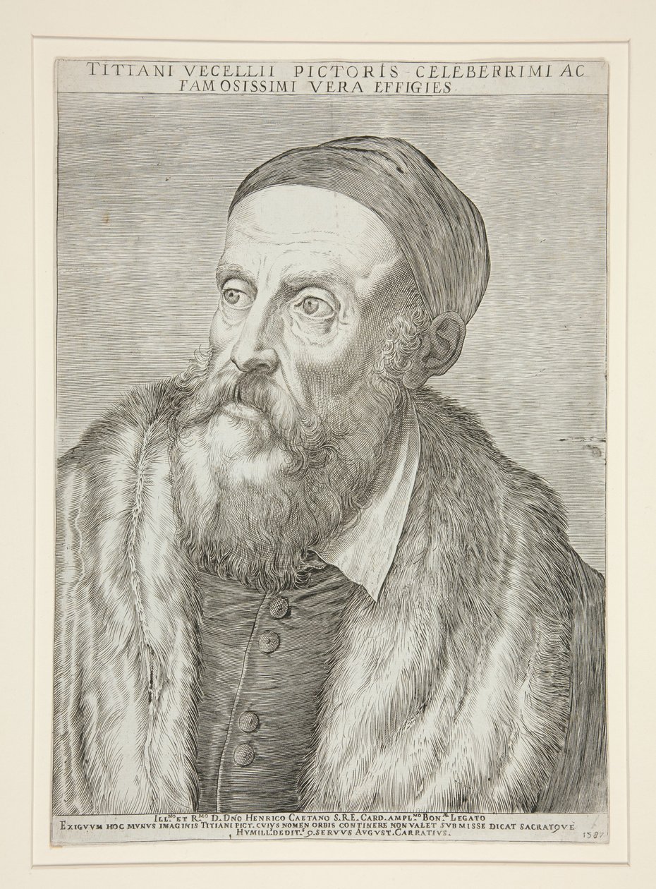 Tiziano Vecelli (Tizian) od Agostino Carracci