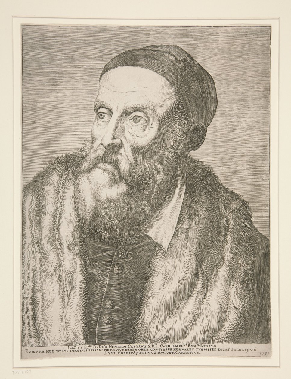 Tiziano Vecelli (Tizian) od Agostino Carracci