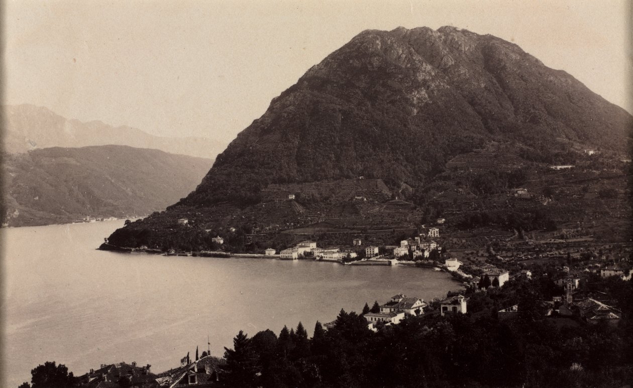 Baveno, jezero Maggiore, Itálie od Agostino Francesangeli