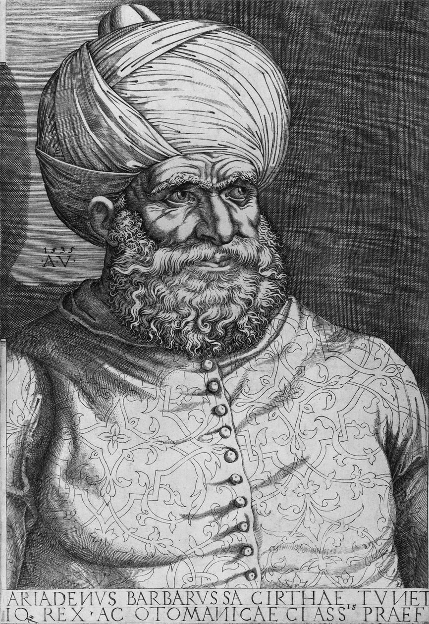 Barbarossa (Chajr ad-Dín) (zemř. 1546) 1535 od Agostino Musi