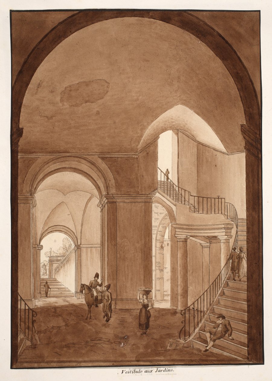 Zahradní vestibul Palazzo Caetani all