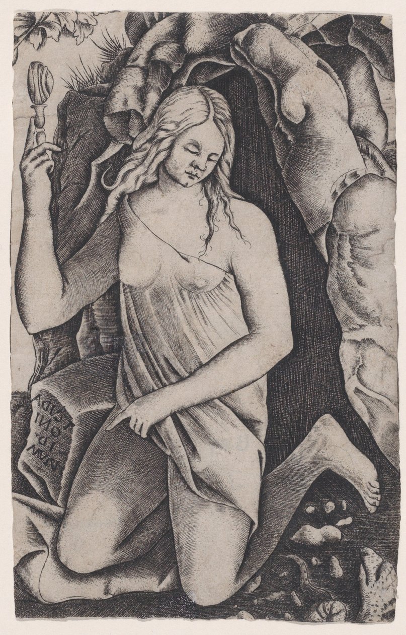 St. Margaret, Ca. 1514-36. od Agostino Veneziano