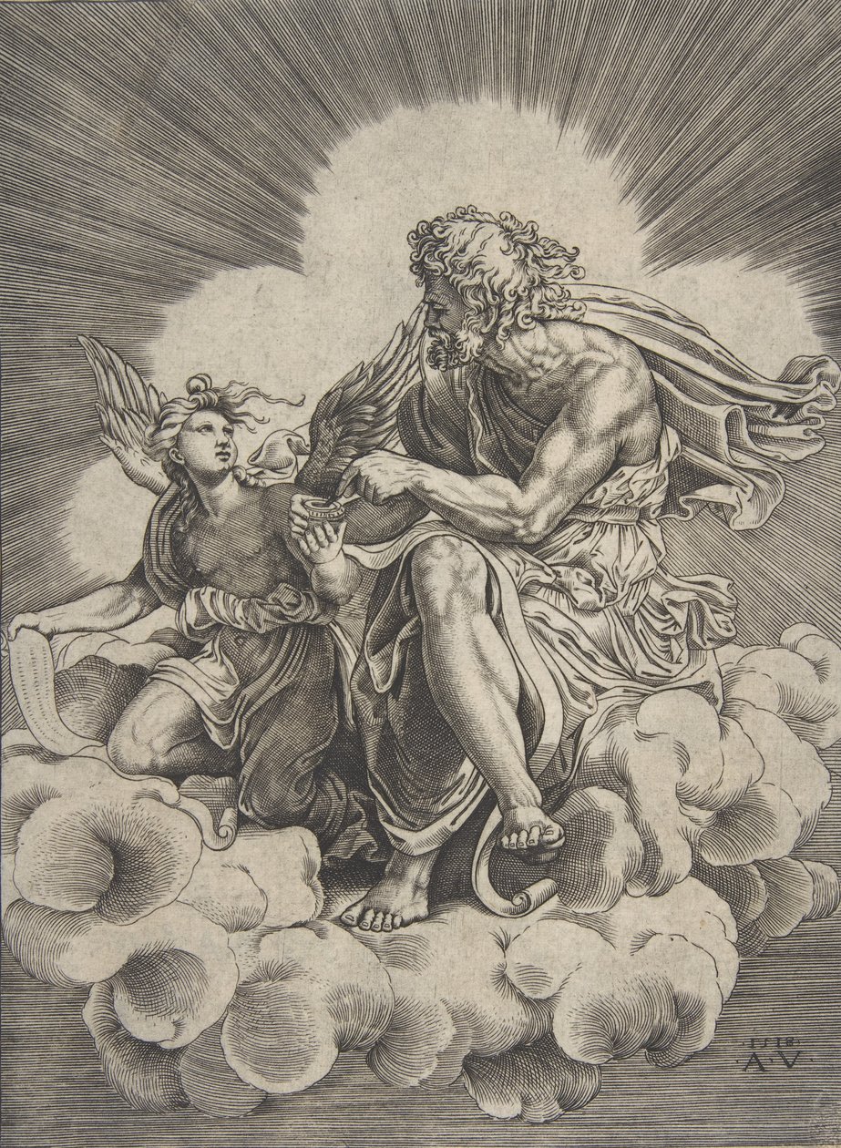 Svatý Matouš z roku 1518. od Agostino Veneziano