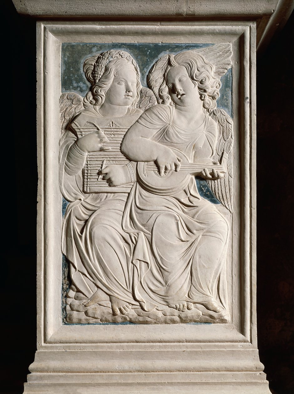 Hudební andělé od Agostino di Duccio