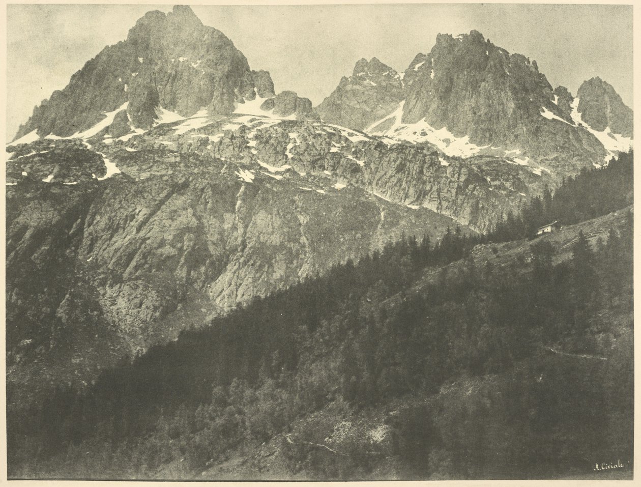 Les Aiguilles Rouges od Aimé Civiale