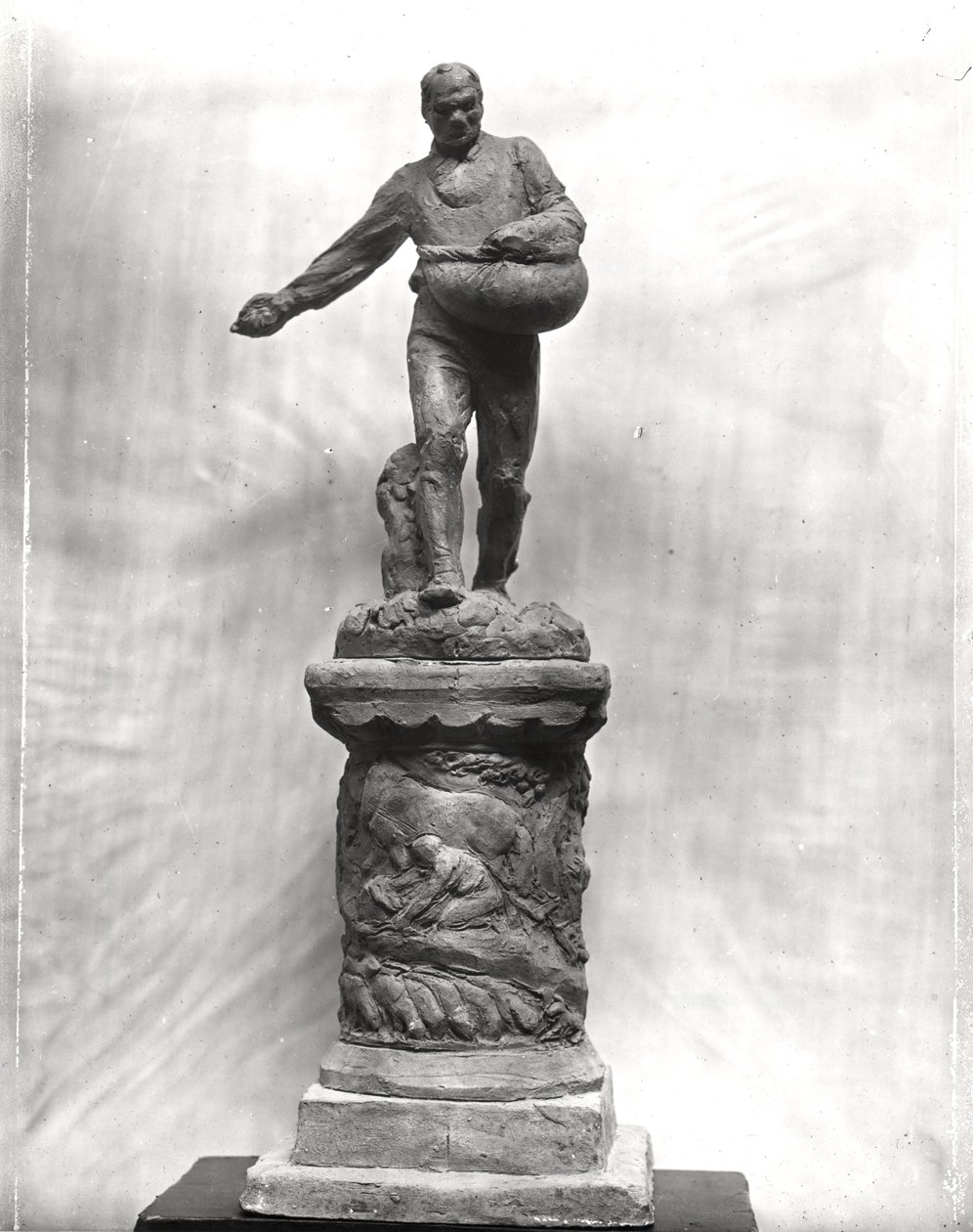 Rozsévač, maketa pro pomník věnovaný dělníkům na polích, 1889-1900 (terakota) od Aime Jules Dalou