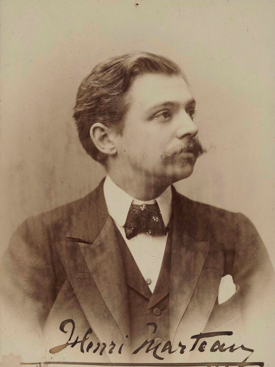 Portrét houslisty a skladatele Henriho Marteaua 1874-1934, 1898. od Aime Dupont