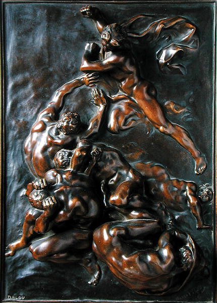 The Chatiments (patinový bronz) od Aime Jules Dalou