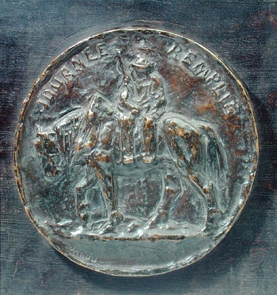 Den skončil, konec 90. let 19. století (bronz) od Aime Jules Dalou