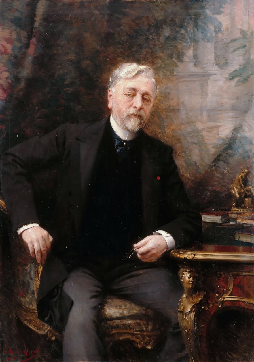 Portrét Gustava Eiffela 1832-1923 od Aimé Nicolas Morot