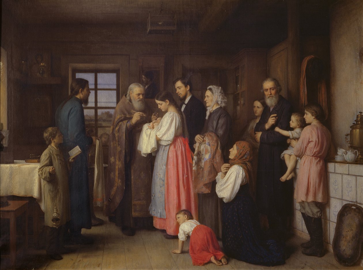 Křtiny, 1873 od Akim Egorovich Karneev