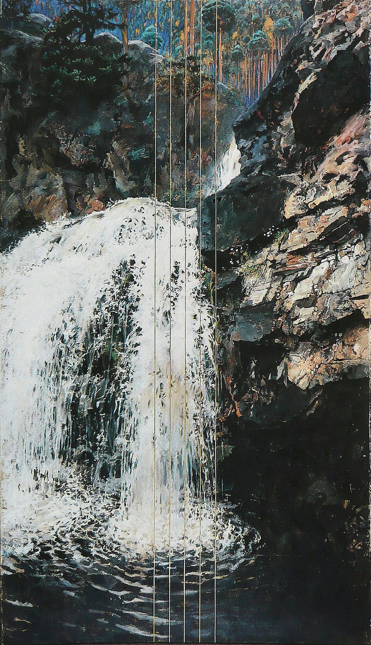 Mantykoski WaterfallnFrench: The Mantykoskin Rapids od Akseli Gallen Kallela