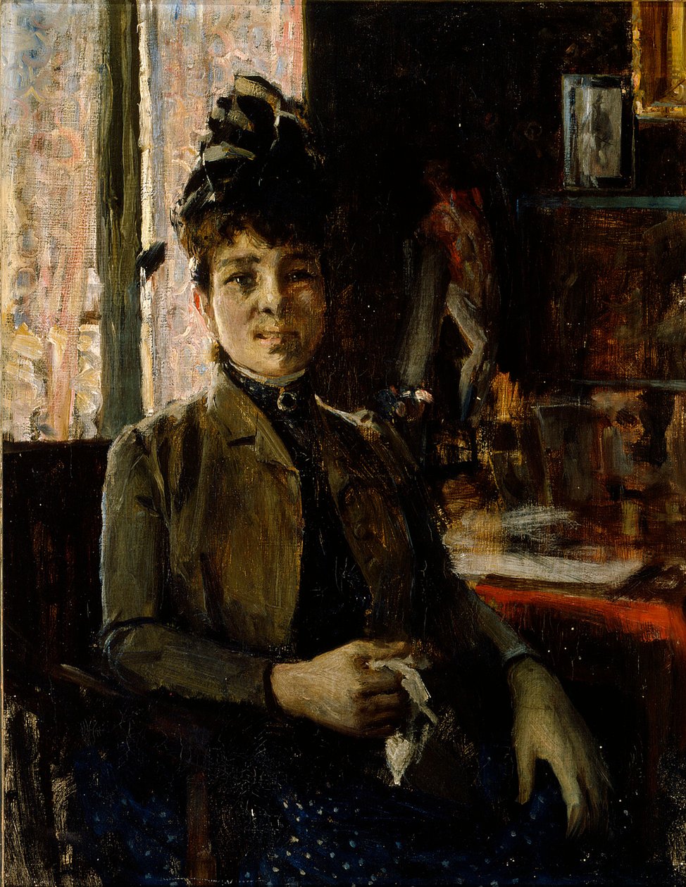 Hraběnka Berthe de Vallombreuse od Akseli Gallen-Kallela