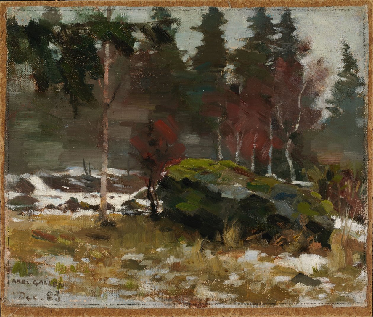 Časné jaro od Akseli Gallen-Kallela