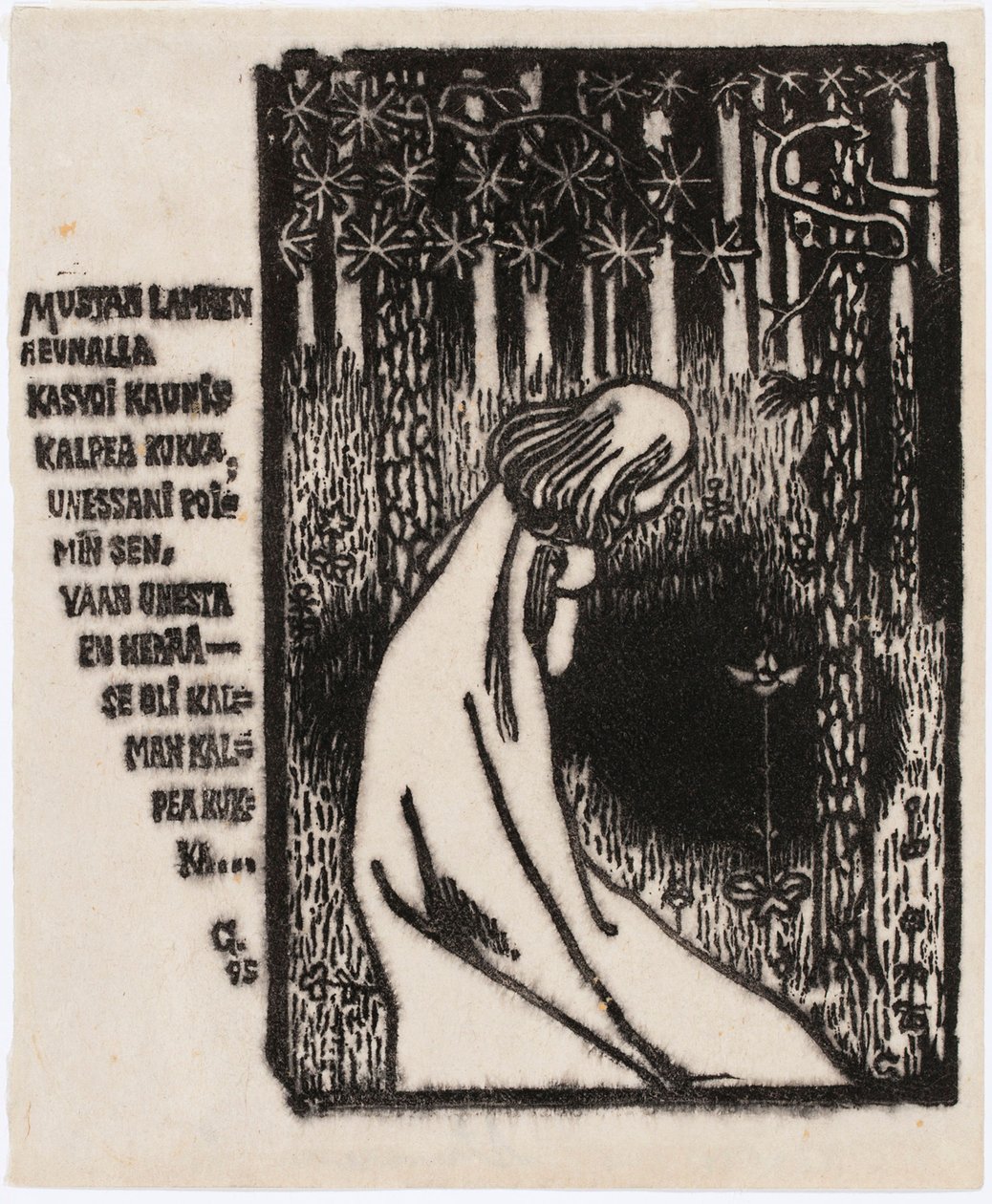 Květ smrti od Akseli Gallen-Kallela