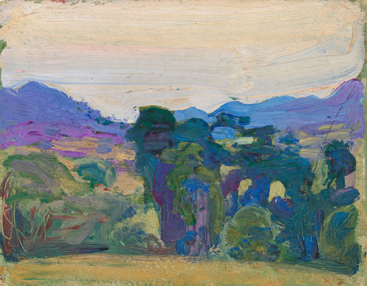 Říční údolí od Akseli Gallen-Kallela