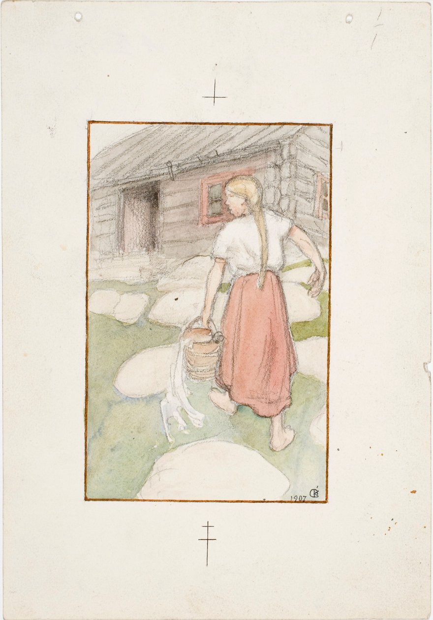 Krásná Venla od Akseli Gallen-Kallela