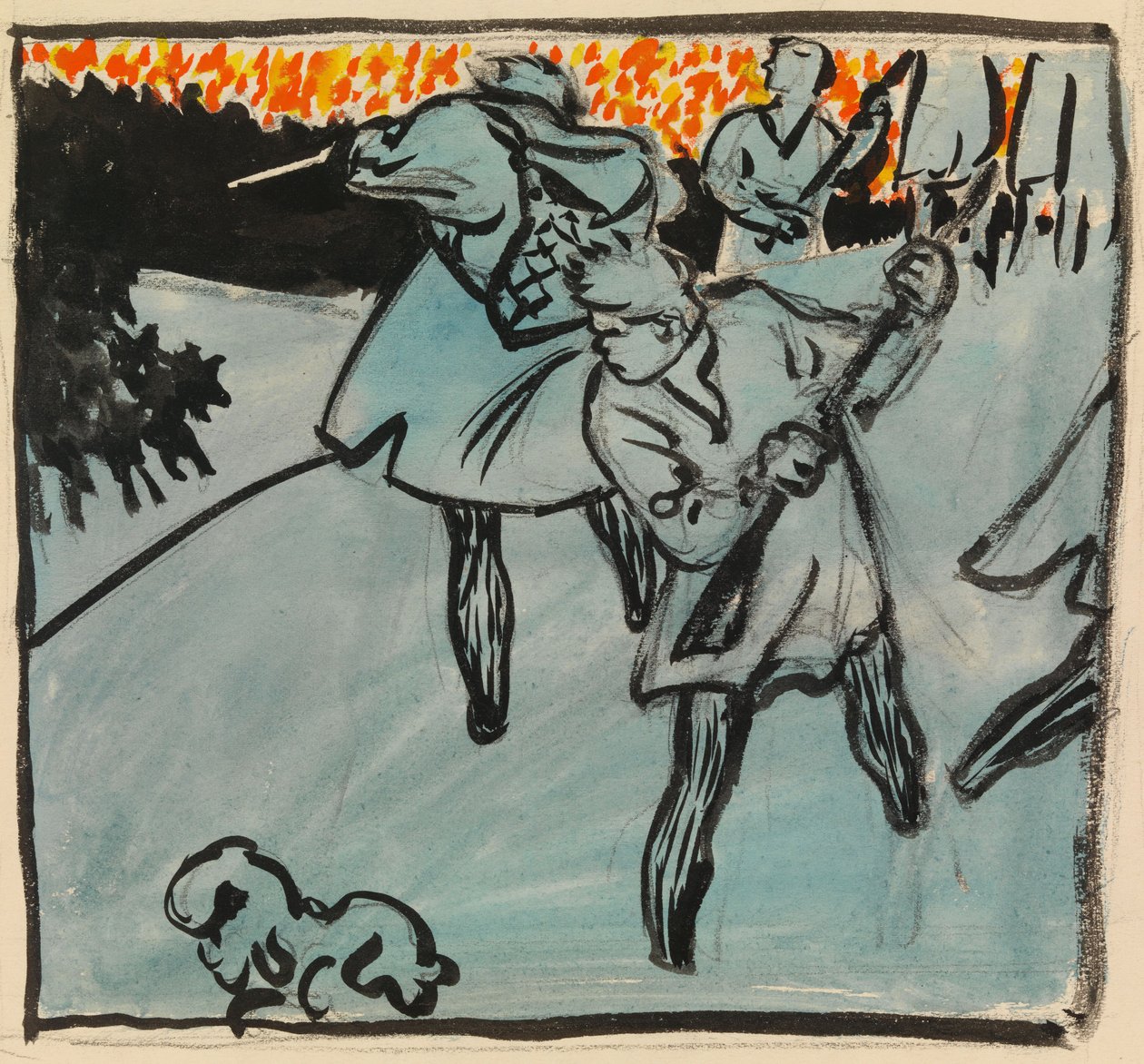 Ohne Titel od Akseli Gallen-Kallela